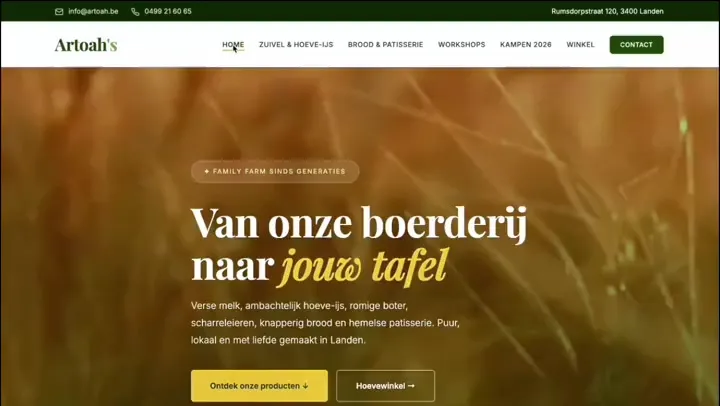 Artoah — Farm webshop